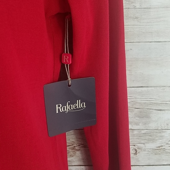 NWT, Rafaella, 0001, Red pullover top, Sz XSP - Picture 4 of 10